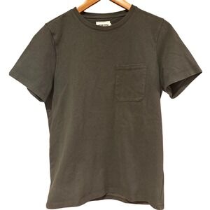 Taylor Stitch men's tshirt size 36 Heavy Bag black‎ gray